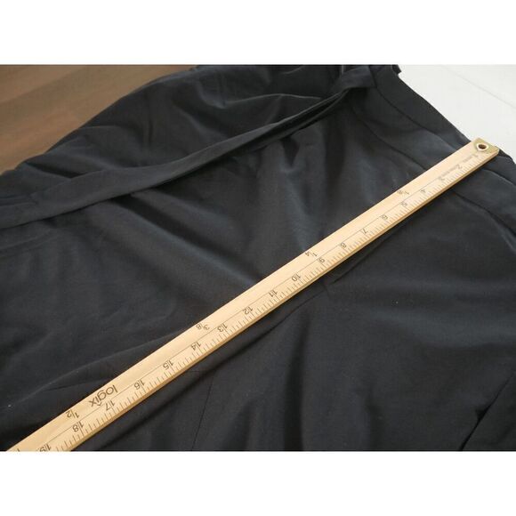 Calvin Klein Plus Size Black Tie-Belt Straight-Leg Pants 20W - Picture 7 of 9